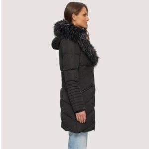 Beautiful Women's black Noize winter Jacket